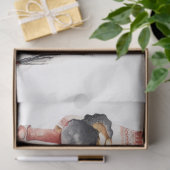 Kerstman Kabouter Ontwerp 3 Tissuepapier (Geschenk)