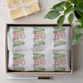 Kerstman Kabouter Ontwerp 5 Tissuepapier (Geschenk)