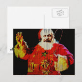 Kerstman Karl Feestdagenkaart (Voorkant / Achterkant)