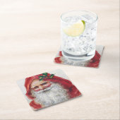  kerstman kartonnen onderzetters (Insitu)