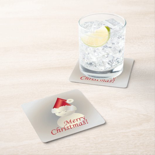 Kerstman Kartonnen Onderzetters (Insitu)