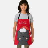 Kerstman Kat Vrolijk Catmas Schort (Insitu)