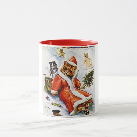 Kerstman Katten, Louis Wain Mok (Midden)