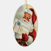  kerstman keramisch ornament (Rechts)