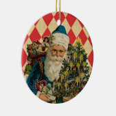 kerstman keramisch ornament (Rechts)