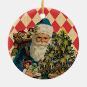kerstman keramisch ornament (Achterkant)