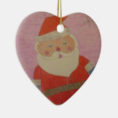  kerstman keramisch ornament (Rechts)