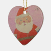  kerstman keramisch ornament (Links)