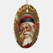  kerstman keramisch ornament (Rechts)
