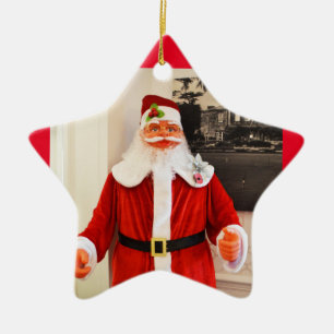 Kerstman Keramisch Ornament