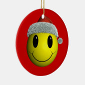 kerstman keramisch ornament (Rechts)