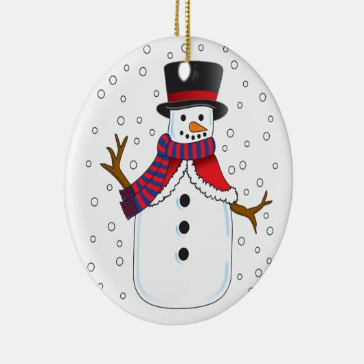 Kerstman Keramisch Ornament (Rechts)