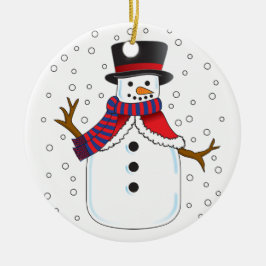 Kerstman Keramisch Ornament