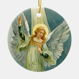 Kerstman Keramisch Ornament