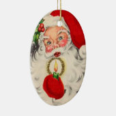  kerstman keramisch ornament (Rechts)