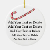 kerstman keramisch ornament (Achterkant)