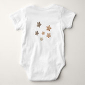 Kerstman Kerst Baby Rompertje (Achterkant)