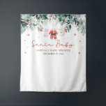 Kerstman Kerst Baby Shower Fotohokje Achtergrond Wandkleed<br><div class="desc">Het Kerstman Kerst Baby Shower Fotohokje Achtergrond is de perfecte aanvulling op je kerstthema baby shower. Met feestelijke Kerstman-ontwerpen met adorable baby-accenten, creëert deze achtergrond een charmante en leuke setting voor het vastleggen van onvergetelijke momenten. Ideaal voor het toevoegen van een kersttouch, is het een leuke manier om gasten te...</div>