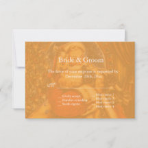 Kerstman kerst bruiloft RSVP