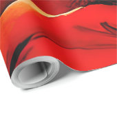 Kerstman kerst cadeaupapier (Rol Hoek)