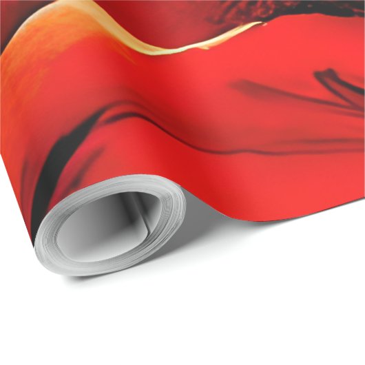 Kerstman kerst cadeaupapier (Rol Hoek)