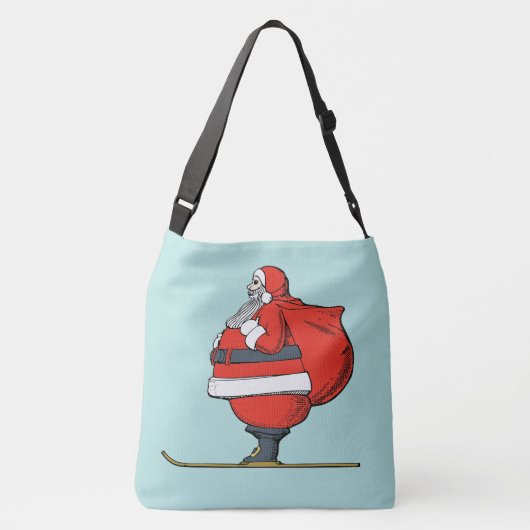 KERSTMAN KERST CROSS-BODY TAS HANDTAS (Achterkant)