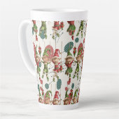 Kerstman Kerst Elf Latte Mok (Linkerhoek)