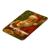 Kerstman Kerst Flexibele Koelkastmagneet Magneet (Linkerzijde)