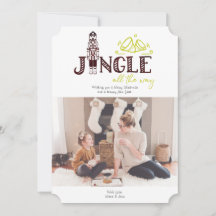 Kerstman Kerst Foto Kaart