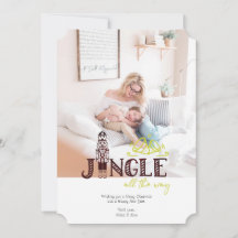 Kerstman Kerst Foto Kaart