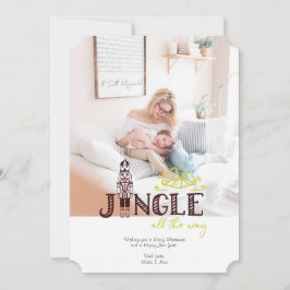 Kerstman Kerst Foto Kaart