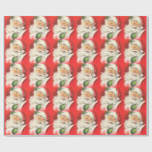 Kerstman/Kerst Inpakpapier (Vlak)