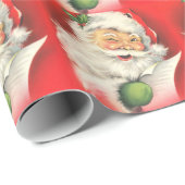 Kerstman/Kerst Inpakpapier (Rol Hoek)
