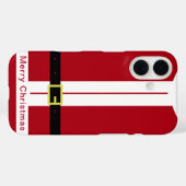 Kerstman Kerst iPhone Case (Achterkant (horizontaal))