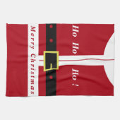 Kerstman Kerst Keuken Handdoek (Horizontaal)