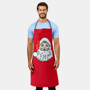 KERSTMAN KERST KEUKENSCHORT SCHORT