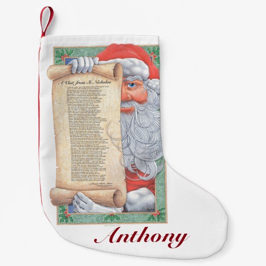 Kerstman Kerst () Kleine Kerstsok (Voorkant)