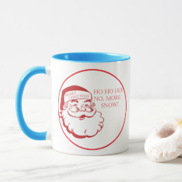 Kerstman Kerst Koffiemok Cute & Grappig Mok