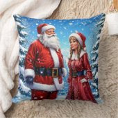 🎅Kerstman Kerst Koppel Knus Thuis Cadeau Kussen (Deken)