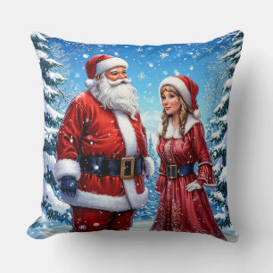 🎅Kerstman Kerst Koppel Knus Thuis Cadeau Kussen