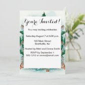 Kerstman Kerst Merry Groet Vintage Kaart (Staand voorkant)