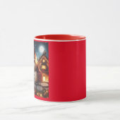 KERSTMAN KERST MISSETTE COFFIEBOKALEN MOK (Midden)