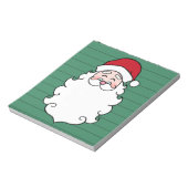 Kerstman Kerst Notitieblok Cadeau (Linkerzijde)