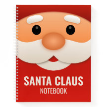 Kerstman Kerst Notitieboek Cover