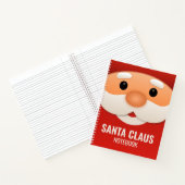 Kerstman Kerst Notitieboek Cover (Binnen)