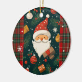 Kerstman Kerst Ornament (Links)