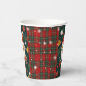 Kerstman Kerst Papier Cup Papieren Bekers (Rechts)