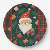 Kerstman Kerst Papieren Bord