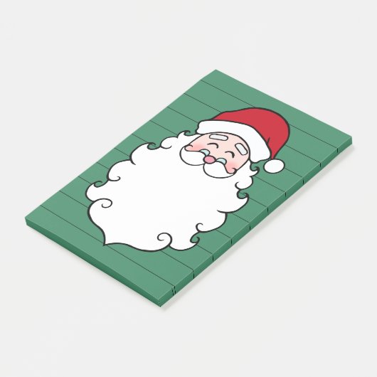 Kerstman Kerst Post-it-notities Cadeau Post-it® Notes (Schuin)