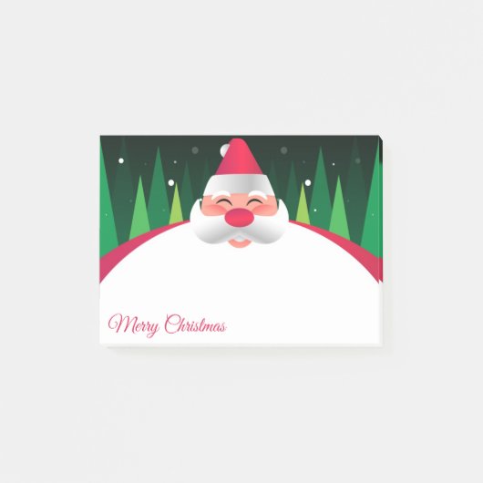 Kerstman Kerst Post-it Notities Post-it® Notes (Voorkant)